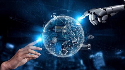 AI facilitates real-time digital payment systems, connecting global financial services with security, speed, and smarter transaction experiences across mobile and cloud platforms Marrow - Powered by Adobe