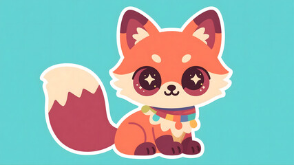 red fox cartoon