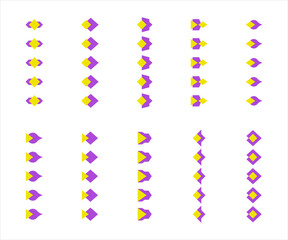 TRIANGLE SHAPE BULLET POINT