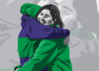 Fototapeta premium Tender Embrace