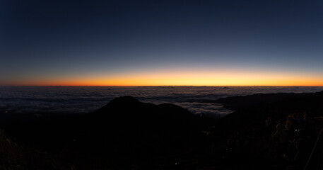 Obraz premium Pico Ruivo sunrise, madeira 