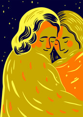 Fototapeta premium Tender Embrace