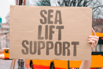 "Sea Lift Support" Heavy cargo moves with the fleet. SEALIFT.LOGISTICS.SUPPORT.NAVAL.CARGO.