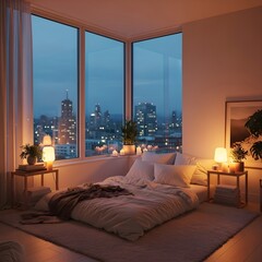 interior of a bedroom