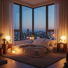 interior of a bedroom