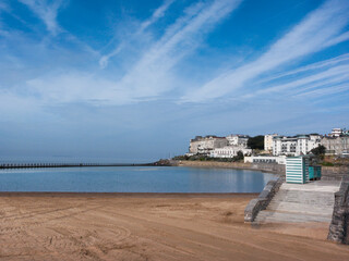 Early Morning British Beach