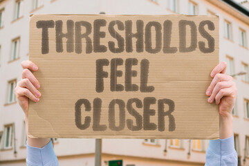 "Thresholds Feel Closer" Missile milestones narrow margins. THRESHOLDS.IRAN.MISSILES.ESCALATION.RISK.