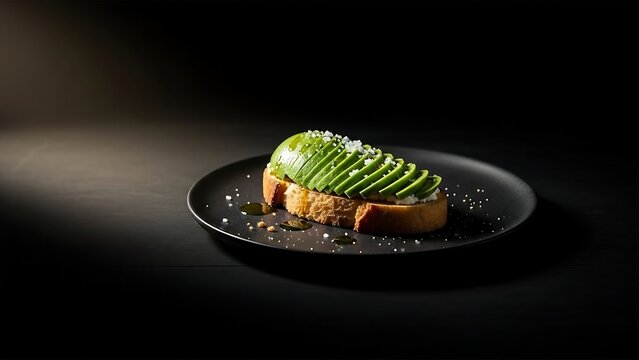 Dark Cinematic Breakfast Detail with Arthouse Editorial Mood
