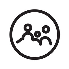 Fototapeta premium washing machine icon set in clean and laundry modern style. 