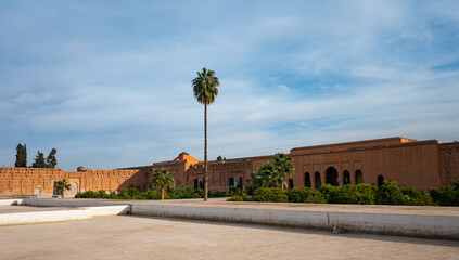 Badi Palace in Marrakech  Morocco
