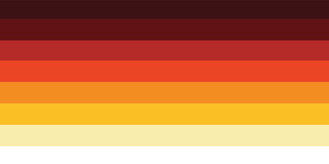 Warm gradient background with retro sunset tones in yellow, orange, and red shades. Perfect for abstract design, posters, wallpapers, and modern creative projects.