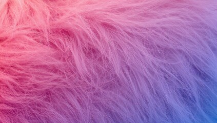 Obraz premium Gradient Fluff Pastel Hues and Textured Fibers, Blending Light and Softness.