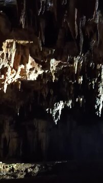 caverna na cidade de S&atilde;o Domingos, regi&atilde;o de Terra Ronca, Estado de Goi&aacute;s, Brasil 