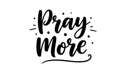 Inspiring spiritual message presented in elegant handwritten typography on a clean white © filterJU