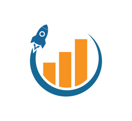 Rocket Business Growth Logo