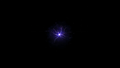 Electric Spark in Dark Space