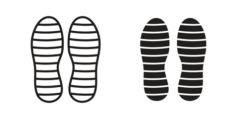 Soles icons sign vectors. suitable for web, app, infographic, etc