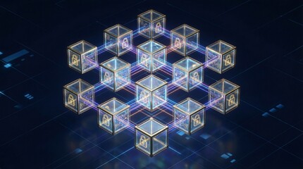 Connected Digital Cubes Grid: Data Network Technology