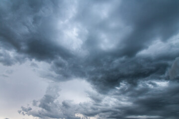 Summer storm clouds