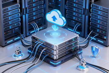 Cloud Computing Server Data Storage Network Security