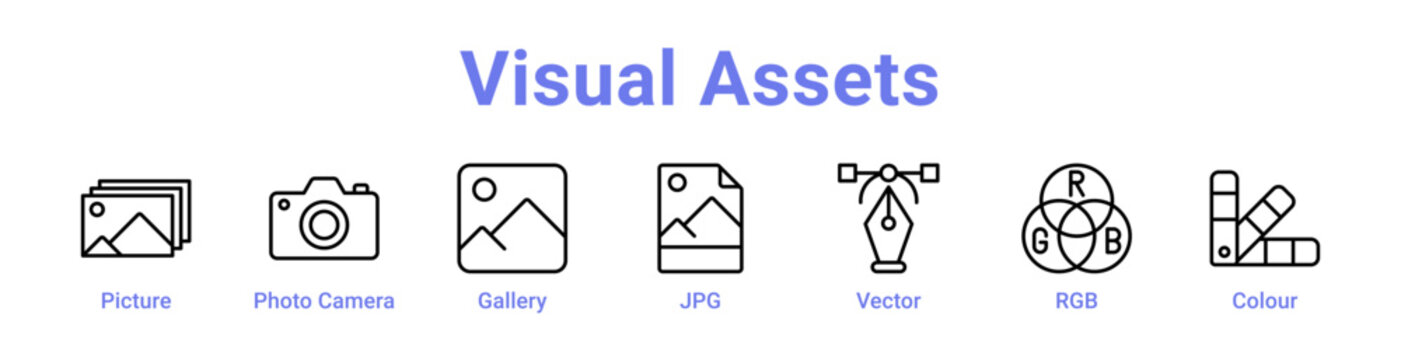 -Visual Assets Icon Banner and Collection