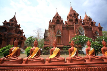Wat Khao Angkhan Temple , Located on the peak of Angkhan Mountain, the temple is located at the mouth of an extinct volcano. Buriram Province, THAILAND © Jimmynature