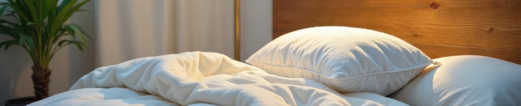 A fluffy, supportive pillow designed to gently ease you awake Perfect for side sleepers, back sleepers, and those seeking a more comfortable morning , hypoallergenic, comfort, back sleeper