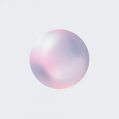 soap bubbles isolated on white background