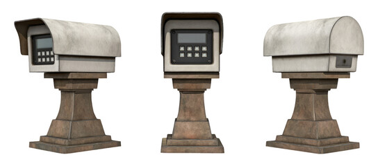 Security Items for Mail Protection in Illustrative Design Style