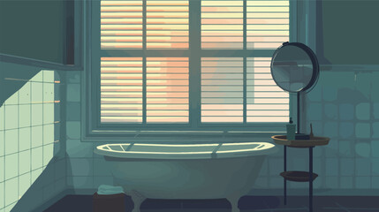 Bathroom vent fan vector icon silhouette with clean minimalist design, household ventilation symbol representing air circulation, moisture control and indoor airflow, suitable for home improvement