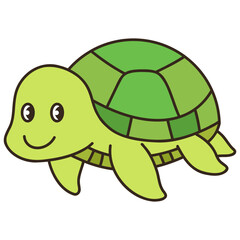 funny turtle cartoon