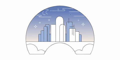 Cosmic City Dusk © onTop