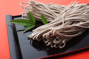 年越しそば　　スタジオ撮影