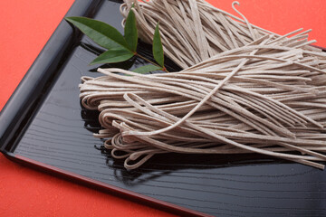 年越しそば　　スタジオ撮影