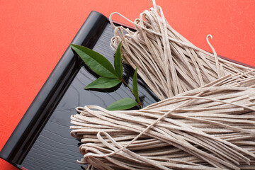 年越しそば　　スタジオ撮影