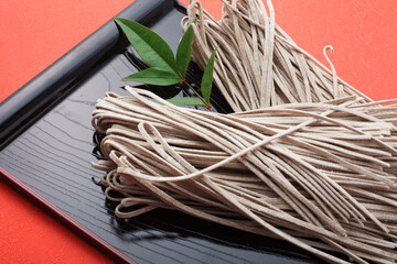 年越しそば　　スタジオ撮影