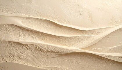 Clean Sand Beige Stucco Wall Texture Background for Design Copy Space