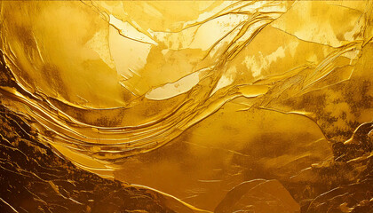 Gold texture background wall, Luxury and beautiful.Made by the Japanese