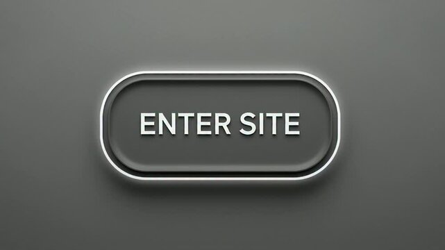 Multiple illuminated 'Enter Site' buttons on sleek gray background for website interface