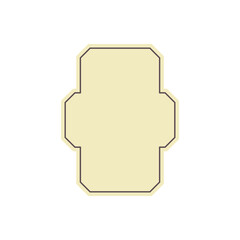 Vintage Badge Label Frame