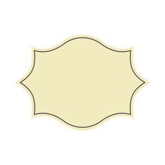 Vintage Badge Label Frame