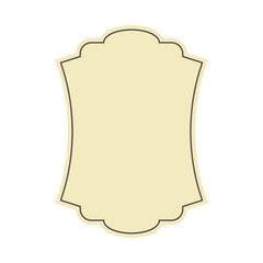 Vintage Badge Label Frame