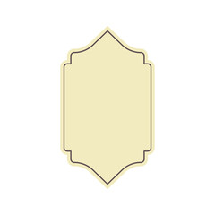 Vintage Badge Label Frame