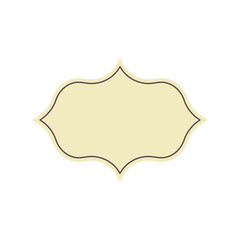 Vintage Badge Label Frame