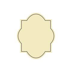 Vintage Badge Label Frame