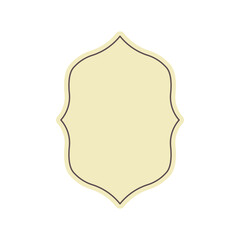 Vintage Badge Label Frame