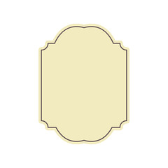 Vintage Badge Label Frame