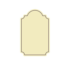 Vintage Badge Label Frame