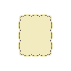 Vintage Badge Label Frame