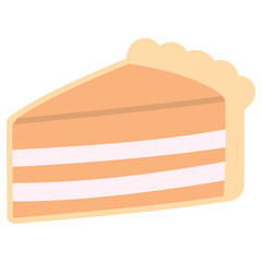 Slice of Pie Illustration